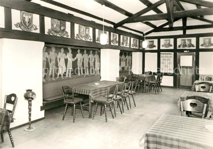 Saalfeld Saale HO Gaststaette Das Loch Zunftsaal