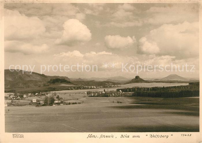 Reinhardtsdorf Bad Schandau Panorama