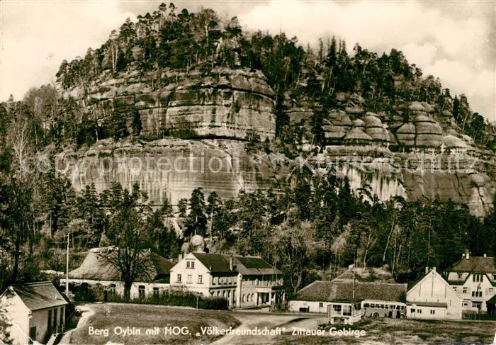 Oybin Sachsen Berg Oybin HOG Voelkerfreundschaft Zittauer Gebirge