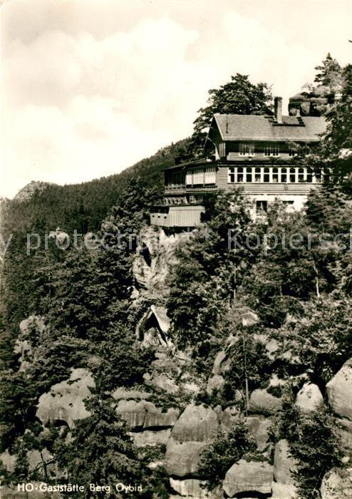 Oybin Sachsen HO Gaststaette Berg Oybin