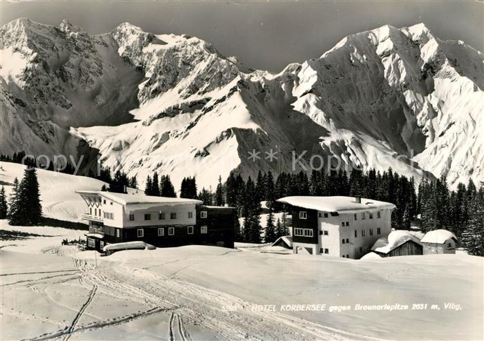 Schroecken Vorarlberg Koerberseehotel