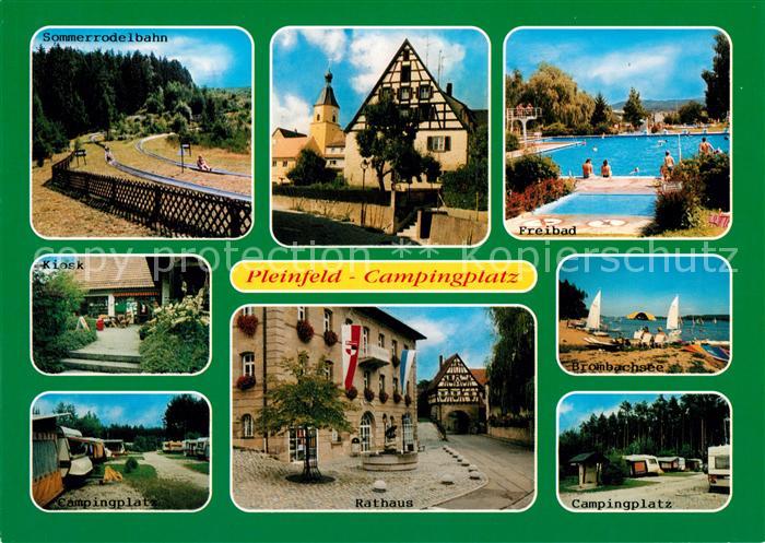 Pleinfeld Campingplatz Rathaus Sommerrodelbahn Freibad