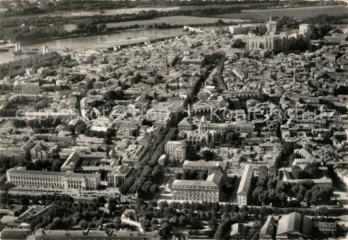 Avignon Vaucluse Fliegeraufnahme Hotel des Postes
