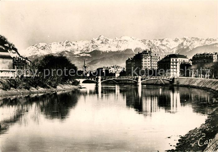 Grenoble Bruecke Isere