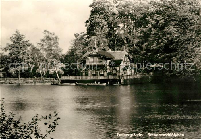 Freiberg Sachsen Schwanenschloesschen