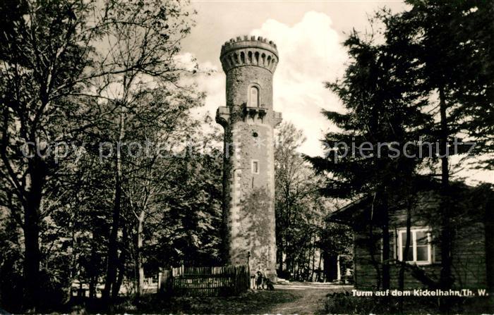 Ilmenau Thueringen Turm auf dem Kickelhahn