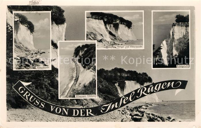 Insel Ruegen Viktoriasicht Wissower Kliniken Hengst Koenigstuhl