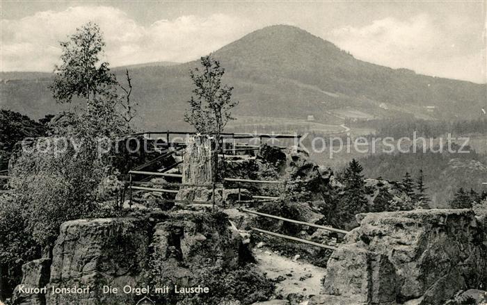 Jonsdorf Die Orgel mit Lausche