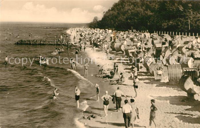 Sellin Ruegen Strandpartie