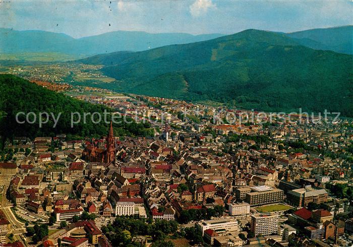 Freiburg Breisgau Fliegeraufnahme
