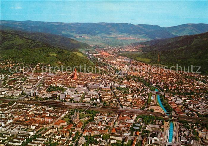 Freiburg Breisgau Fliegeraufnahme
