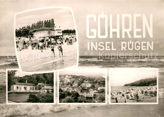 Goehren Ruegen Seebruecke Bungalows Panorama Strand