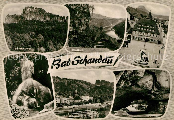 Bad Schandau Schrammsteine Emmabank Ernst Thaelmann Ferienheim Lichtenhainer Was