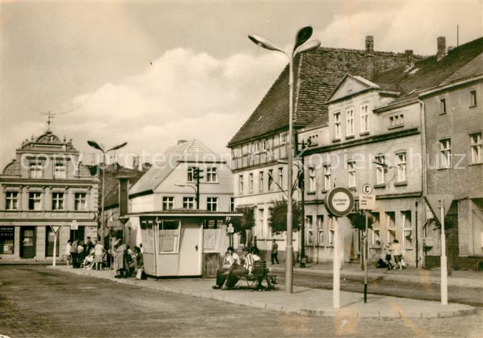 Ueckermuende Mecklenburg Vorpommern Karl Marx Platz