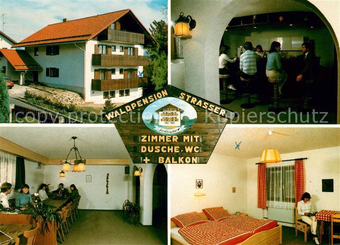 Spiegelau Waldpension Strasser Bar Gastraum Gaestezimmer