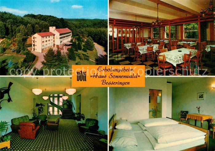 Besseringen VdK Erholungsheim Haus Sonnenwald Restaurant Flur Gaestezimmer