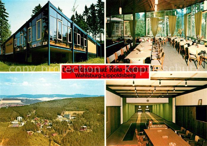 Lippoldsberg Cafe Restaurant Reha Zentrum Speisesaal Panorama Kegelbahn