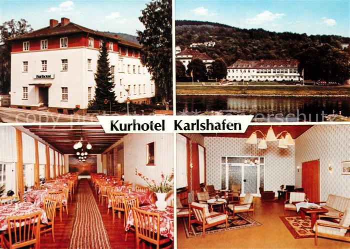 Bad Karlshafen Kurhotel Speisesaal Aufenthaltsraum