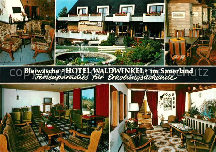 Bleiwaesche Hotel Waldwinkel Gastraeume