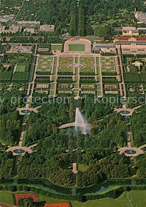 Herrenhausen Hannover Fliegeraufnahme vom Grossen Garten