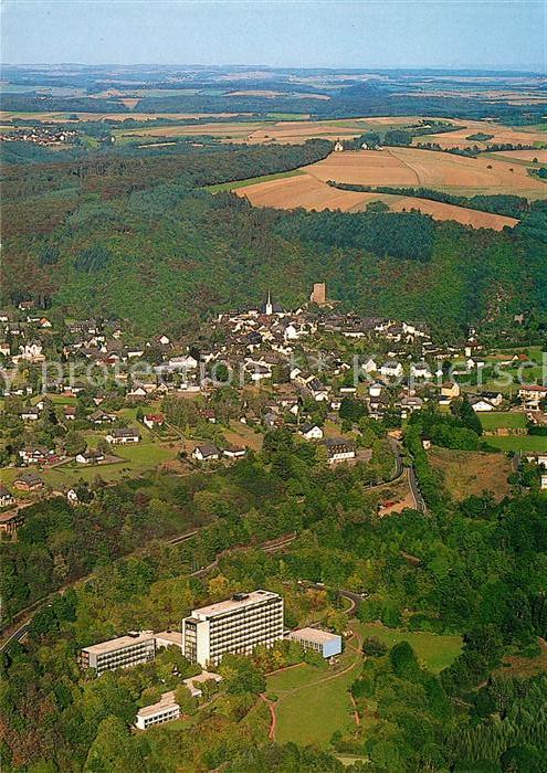 Manderscheid Eifel Eifelsanatorium Fliegeraufnahme