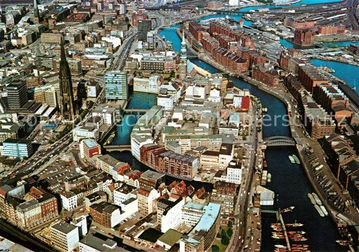 Hamburg Fliegeraufnahme