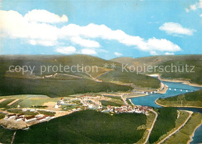 Schulenberg Oberharz Okertaler Brueckenschaenke Fliegeraufnahme