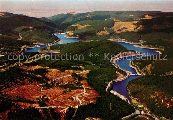 Okertalsperre Fliegeraufnahme