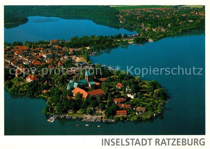 Ratzeburg Inselstadt Fliegeraufnahme