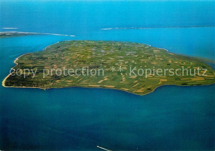 Insel Foehr Fliegeraufnahme