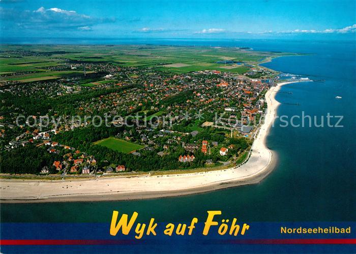 Wyk Foehr Fliegeraufnahme