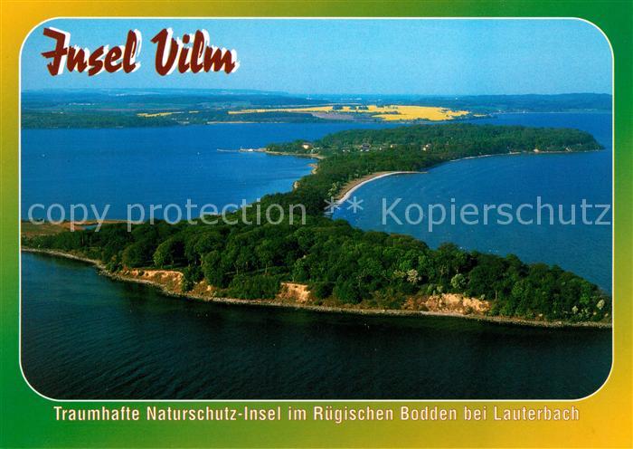 Ruegen Insel Vilm Fliegeraufnahme