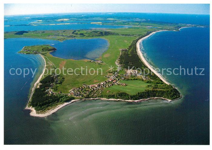 Ruegen Fliegeraufnahme mit Moenchgut