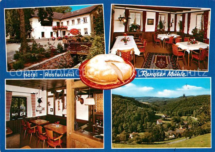 Niederrengse Hotel Restaurant Rengser Muehl Gastraeume Panorama