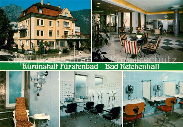 Bad Reichenhall Kuranstalt Fuerstenbad Foyer Sanitaerraeume