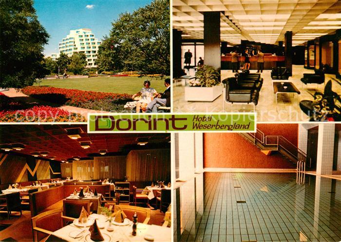 Hameln Weser Dorint Hotel Weserbergland Foyer Speisesaal Hallenbad