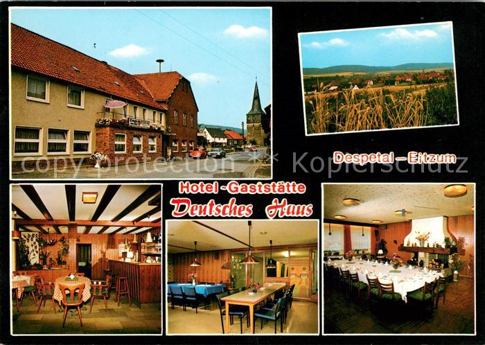 Despetal Hotel Gaststaette Deutsches Haus Gastraeume Speisesaal