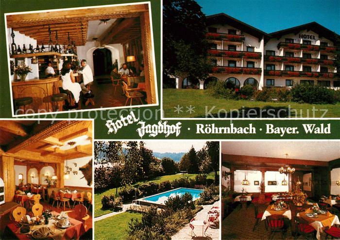 Roehrnbach Hotel Jagdhof Bar Gastraeume Schwimmbad