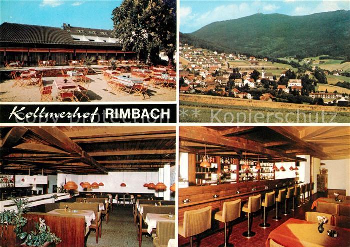 Rimbach Bayrischer Wald Kollmerhof Rimbach Gastraum Bar Panorama