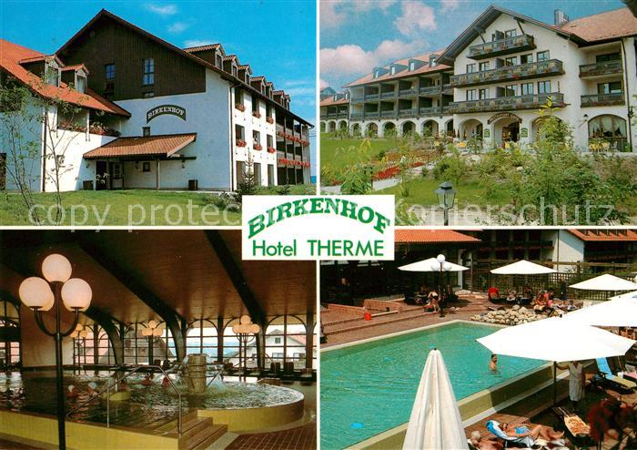 Bad Griesbach Rottal Birkenhof Hotel Therme Hallen und Freibad