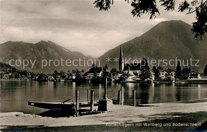 Rottach-Egern Wallberg Bodenschneid