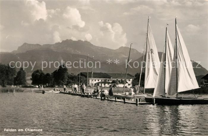 Felden Chiemsee Segelboote
