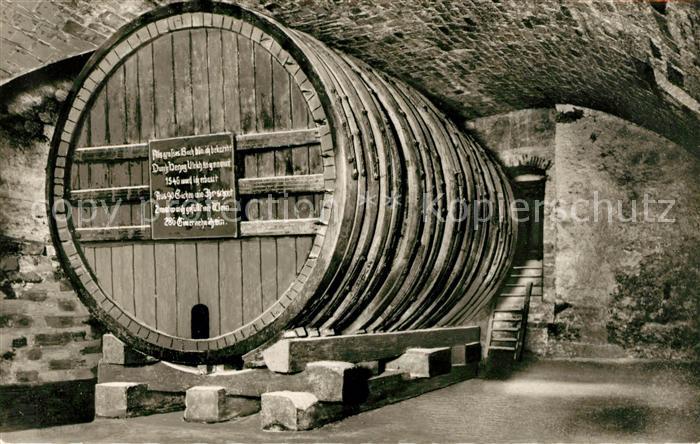 Tuebingen Grosser Fass Schlosskeller Hohentuebingen