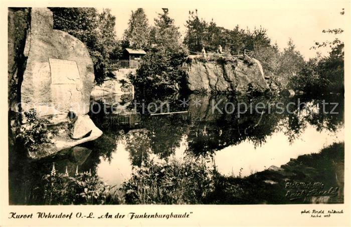 Wehrsdorf Sachsen An der Funkenburgbaude