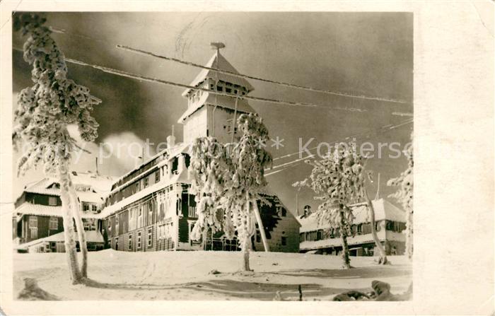 Oberwiesenthal Erzgebirge Fichtelberghaus