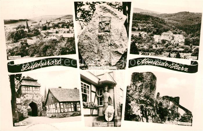 Neustadt Harz Kurheim Altes Tor Roland Ruine Hohnstein