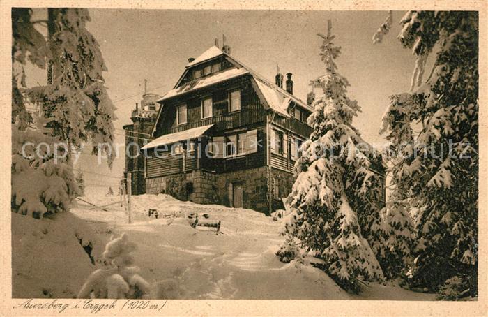 Auersberg Wildenthal Unterkunftshaus Auersberg