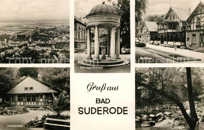 Bad Suderode Behringer-Brunnen Badehaus Inhalatorium