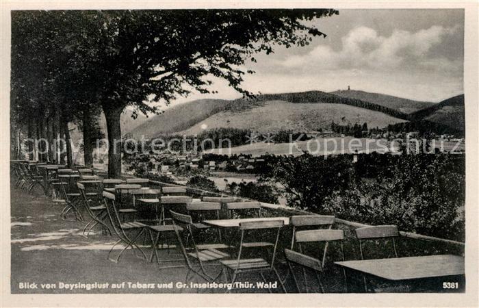 Tabarz Grosser Inselsberg Deysingslust