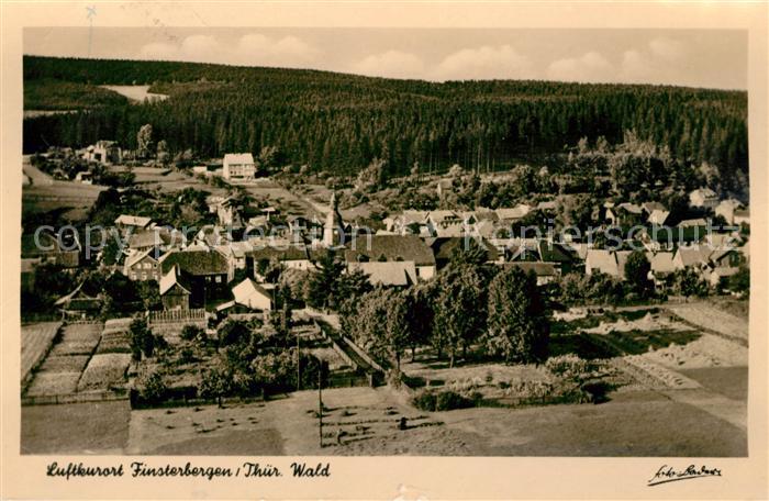 Finsterbergen Blick vom FDGB-Heim Kurhaus